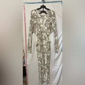 Open Edit Cutout Maxi Dress